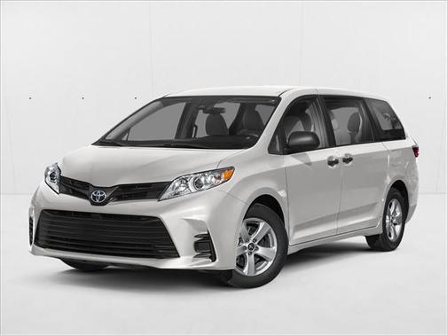 Super White 2019 Toyota Sienna SE