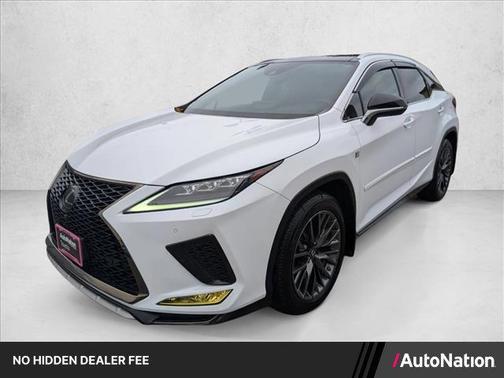 Ultra White 2021 Lexus RX 350 F SPORT Handling