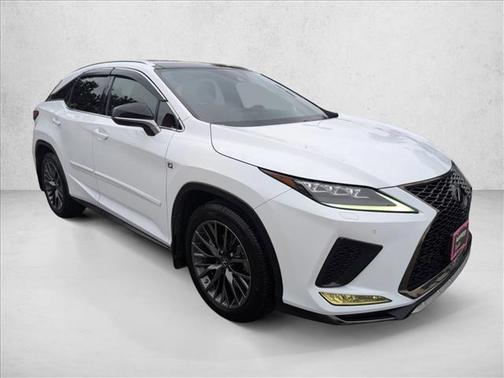 Ultra White 2021 Lexus RX 350 F SPORT Handling