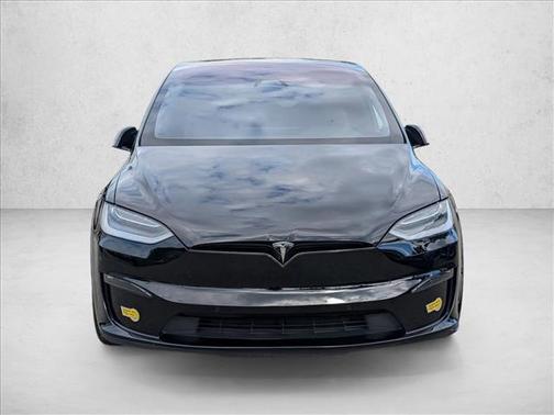 Solid Black 2022 Tesla Model X Dual Motor All-Wheel Drive