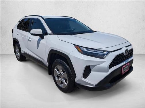 White 2022 Toyota RAV4 XLE