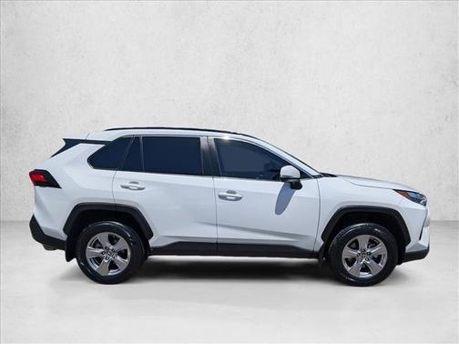 White 2022 Toyota RAV4 XLE