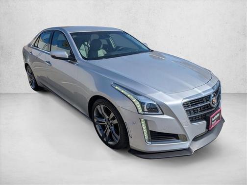 Radiant Silver Metallic 2014 Cadillac CTS 3.6L Twin Turbo Vsport