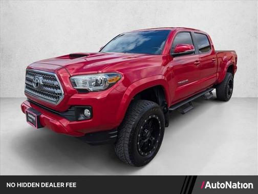 Barcelona Red Metallic 2017 Toyota Tacoma TRD Sport