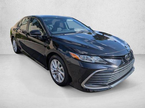 Midnight Black Metallic 2024 Toyota Camry LE