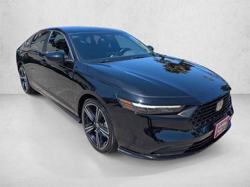 Crystal Black Pearl 2023 Honda Accord Hybrid Sport