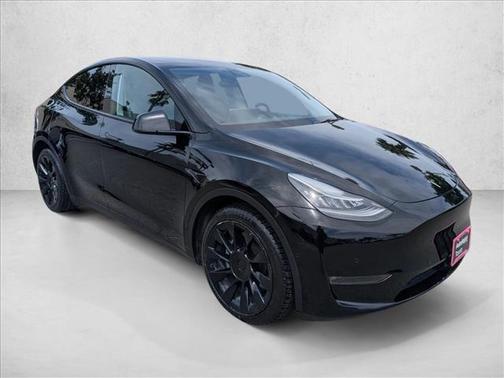 Solid Black 2021 Tesla Model Y Long Range Dual Motor All-Wheel Drive