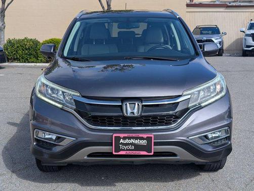 Gray 2015 Honda CR-V EX-L
