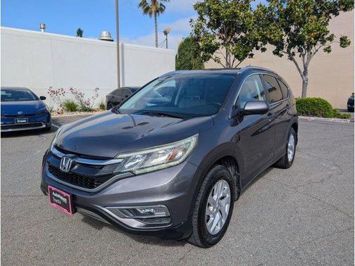 Gray 2015 Honda CR-V EX-L