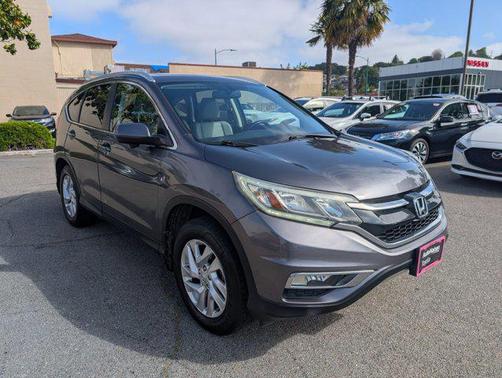 Gray 2015 Honda CR-V EX-L