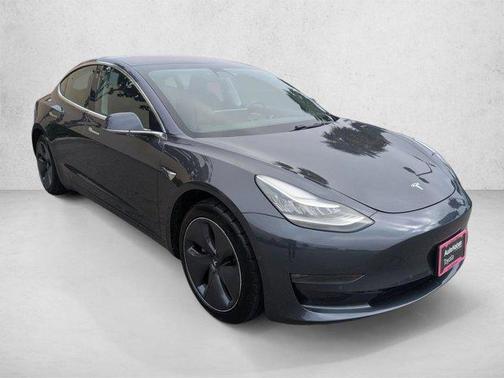 Silver/Gray 2018 Tesla Model 3 Long Range