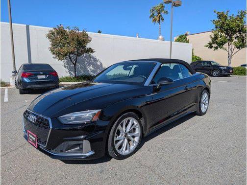 Brilliant Black/Black Roof 2022 Audi A5 45 Premium