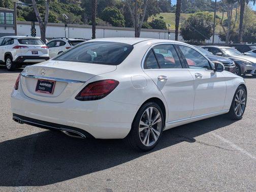 Polar White 2021 Mercedes-Benz C-Class Sedan