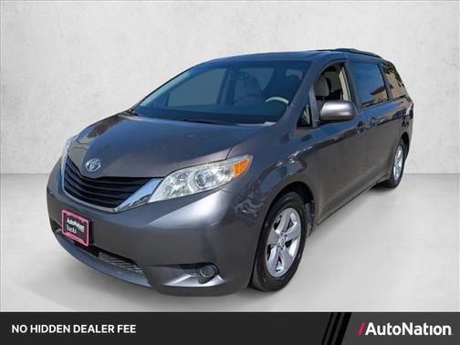 Predawn Gray Mica 2012 Toyota Sienna LE