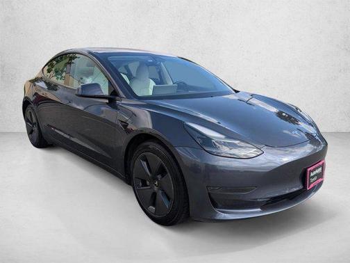 Silver/Gray 2021 Tesla Model 3 Standard Range Plus