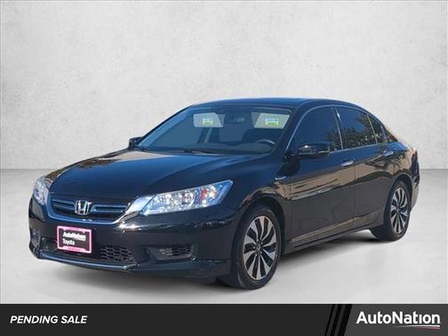 Crystal Black Pearl 2015 Honda Accord Hybrid Touring