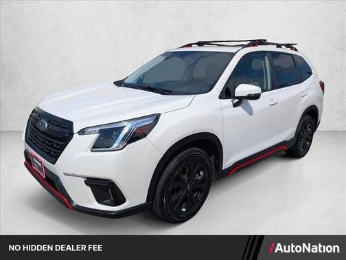 Crystal White Pearl 2022 Subaru Forester Sport