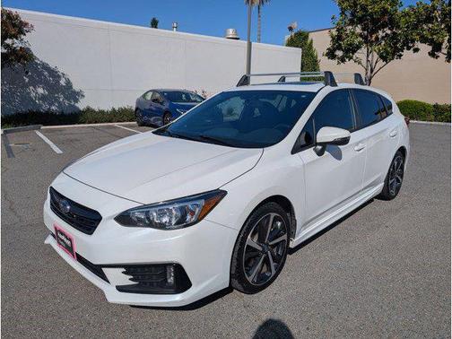 Crystal White Pearl 2022 Subaru Impreza Sport