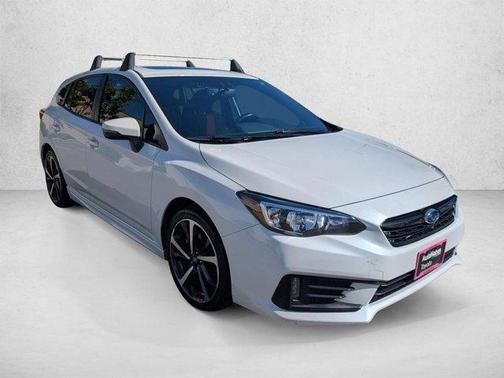 Crystal White Pearl 2022 Subaru Impreza Sport
