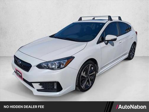 Crystal White Pearl 2022 Subaru Impreza Sport