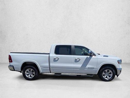 Bright White Clearcoat 2021 RAM 1500 Laramie