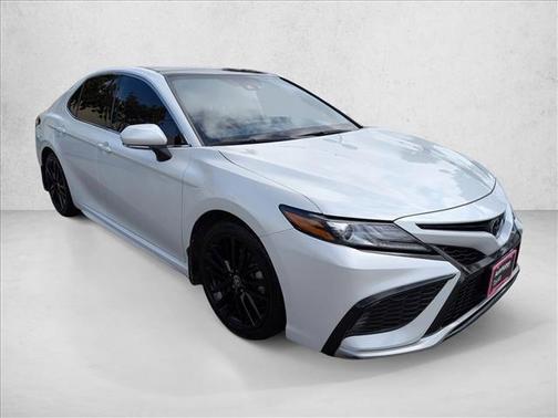 White 2024 Toyota Camry XSE