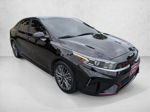 Aurora Black 2022 Kia Forte GT-Line