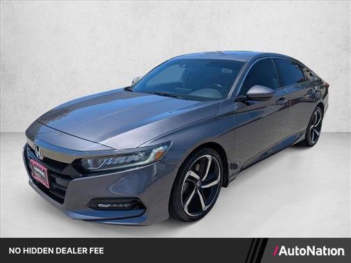 Silver/Gray 2018 Honda Accord Sport