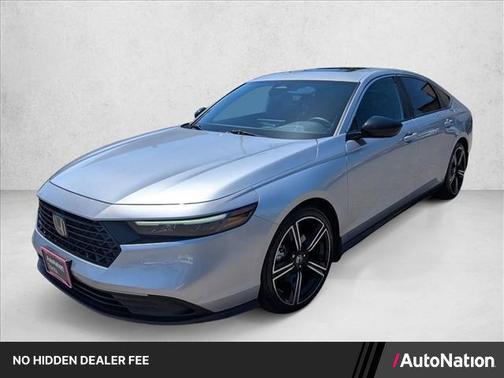 Silver/Gray 2025 Honda Accord Hybrid Sport