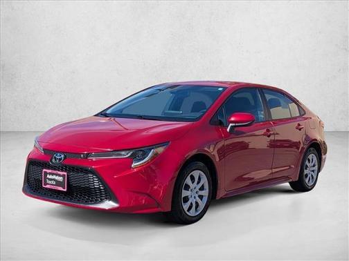 Barcelona Red Metallic 2020 Toyota Corolla LE