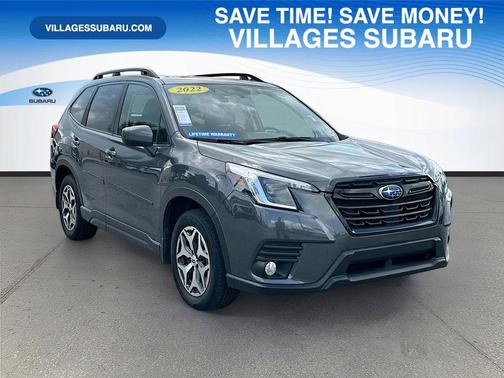 Gray Metallic 2022 Subaru Forester Premium