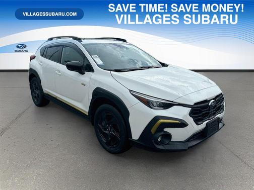 Crystal White Pearl 2024 Subaru Crosstrek Sport