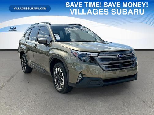 Green Metallic 2025 Subaru Forester Premium