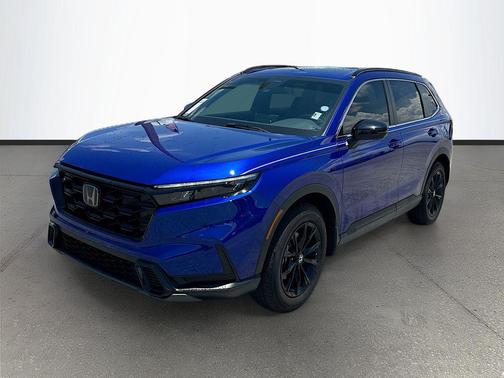 Blue 2024 Honda CR-V Hybrid Sport AWD