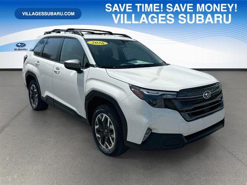 White Pearl 2026 Subaru Forester Premium