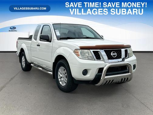 Glacier White 2019 Nissan Frontier SV
