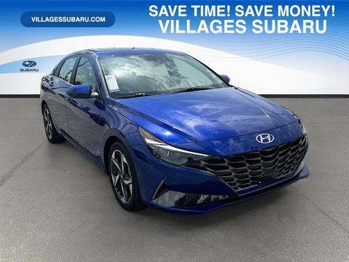 Intense Blue 2021 Hyundai ELANTRA Limited