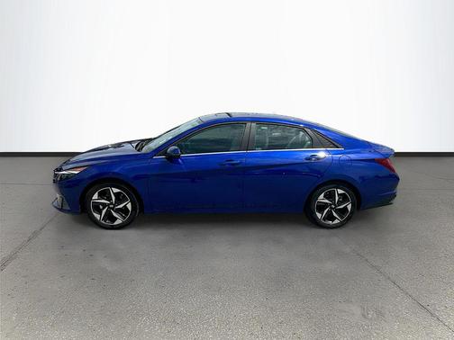 Intense Blue 2021 Hyundai ELANTRA Limited