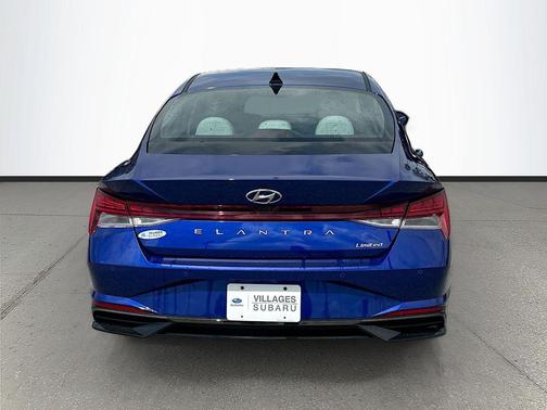 Intense Blue 2021 Hyundai ELANTRA Limited