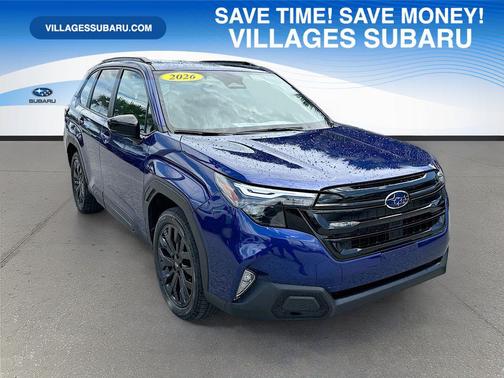 Sapphire Blue Pearl 2026 Subaru Forester Sport