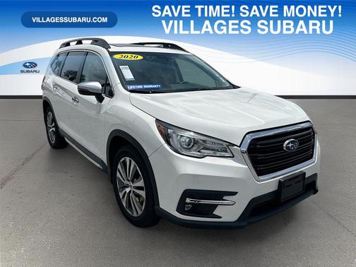 Crystal White Pearl 2020 Subaru Ascent Touring 7-Passenger
