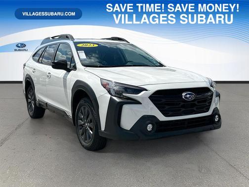 Crystal White Pearl 2023 Subaru Outback Onyx Edition