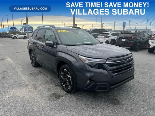 Gray Metallic 2026 Subaru Forester Limited