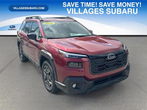 Crimson Red 2026 Subaru Outback Premium