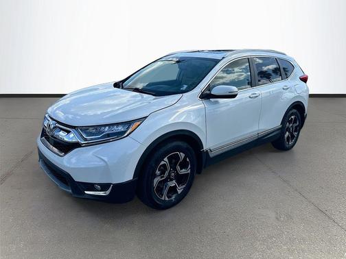 White Diamond Pearl 2018 Honda CR-V Touring