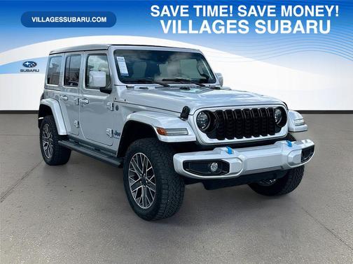 Silver Zynith Clearcoat 2024 Jeep Wrangler 4xe High Altitude