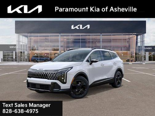 Snow White Pearl 2026 Kia Sportage Plug-In Hybrid X-Line