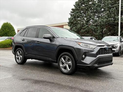Magnetic Gray Metallic 2021 Toyota RAV4 Hybrid XLE Premium