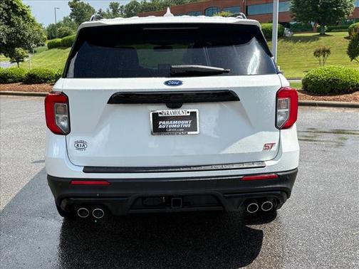 Star White Metallic Tri-Coat 2020 Ford Explorer ST