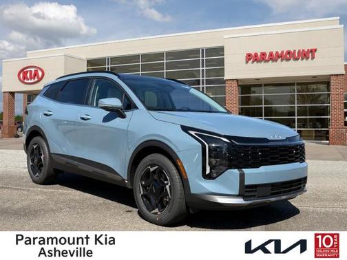 Heritage Blue 2026 Kia Sportage Hybrid EX